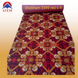 Shubham 3399 Red 6 feet