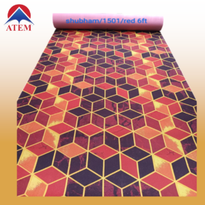 Shubham 1501 Red 6 feet