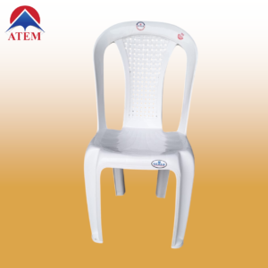 Without Handle Chair - Lotus White