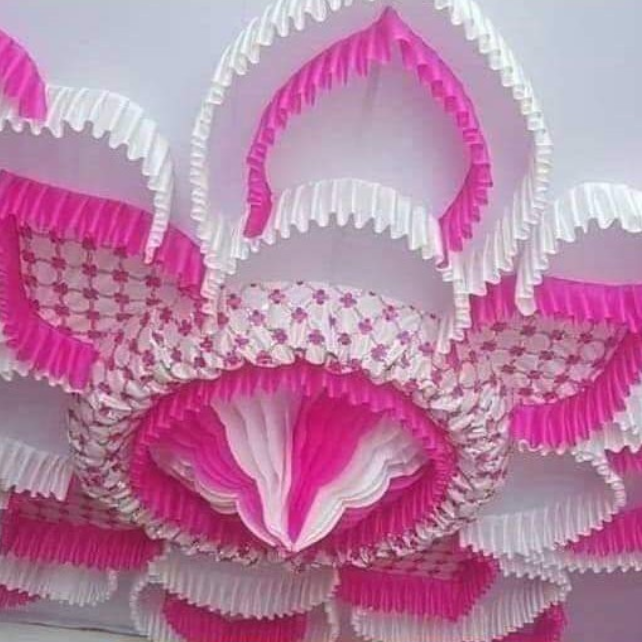 Double Jhumar Ceiling 18x18