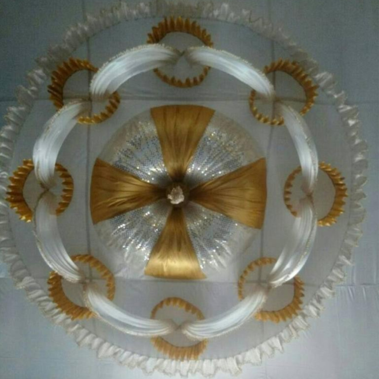 Double Jhumar Ceiling 15x15