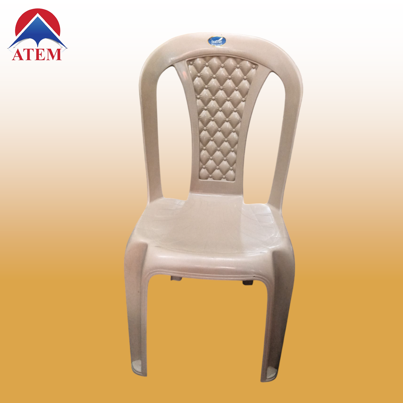 Without Handle Chair - Feather Biscuit