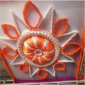 Jhummar Ceiling 18x18