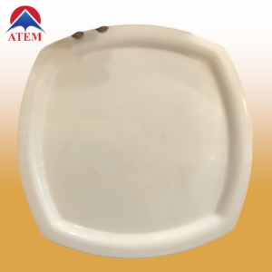 Melamine Plate Square OffWhite