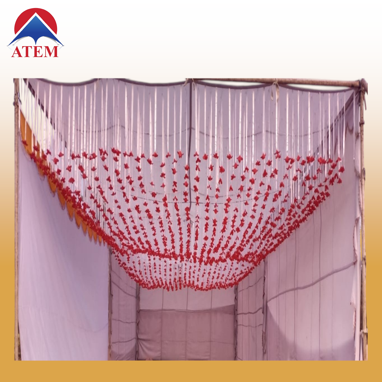 Ribbon Ceiling 10x18