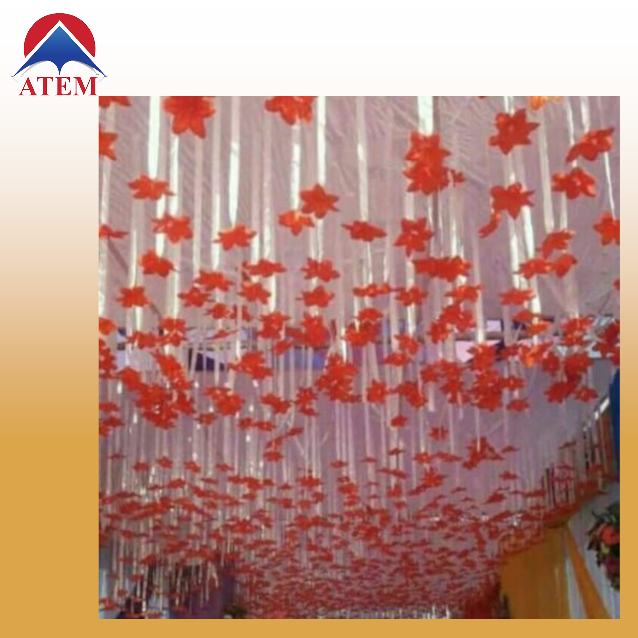 Ribbon Ceiling 18x18